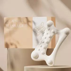 얼굴 괄사 마사지 괄사스틱괄사용품 홈에스테 페이셜 관리 림프 페이스 라인롤링 안마 괄사안마