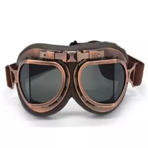 고글 오토바이 안경 파일럿 바이커 스쿠터 스키 먼지투명 수영 변색 착용 스포츠 자전거