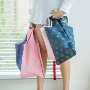 시장가방 장바구니 PK 접이식 시장바구니 무지 에코백