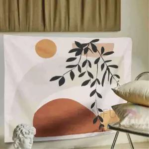 패브릭포스터 덩굴 M 가리개커튼 창문 벽가리개 대형 가리개천 수납장