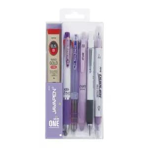 필기구종합세트 퍼플 2P 학용품 문구세트 입학 선물