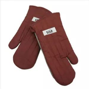 린넨오븐장갑 두꺼운 주방글러브 오븐용 안전 2p코팅 깔끔하고튼튼한 내열 용장갑 세트 뜨거운냄비