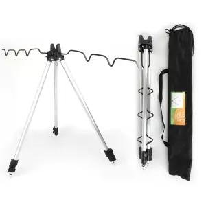 3단 원투 받침대 바다 선상 갯바위 서프 스탠드 삼각대 로드 낚시대 거치대 받침틀 대거치대 땅꽂이