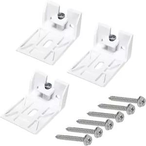 로지쿼츠 34인치 블라인드 쉐이드 브래킷 헌터 더글라스 듀엣 허니콤 셀룰러 및 박수 스탠퍼드 풀 코드3팩