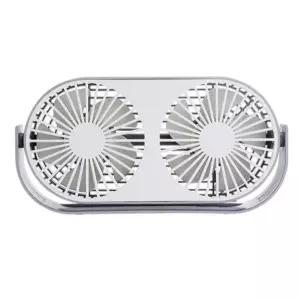 두개의 휠 탁상용 USB 미니 휴대용 듀용선풍기 책상 써큘레이터 무선