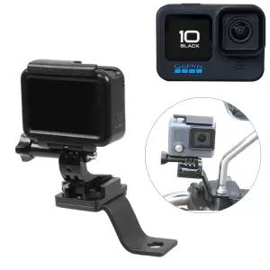 GOPRO10 호환 바이크 백미러 거치대 마운트 고프로10액션캠용 브라켓 브라 부품 카메라 어댑터 캡아답타 오