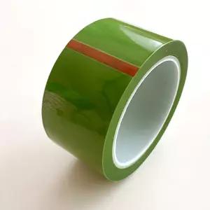 50mmX50m 실리콘 테이프 분체 도장용 내열 마스킹산업 공장용 고온 회로도금 녹색 PCB 고열