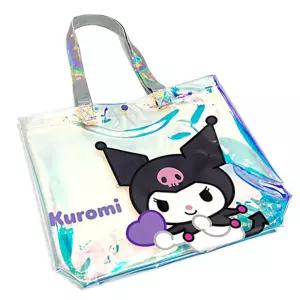 쿠로미 홀로그램 사각 비치가방수영 여행 수납 물놀이 수영장 다용도 산리오 캐릭터 비치백 워시백 목욕