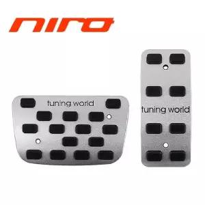 디퓨젼 튜닝페달 니로 2P 엑셀 브레이크 커버 용품 자동차 차량 순정형자인 패드 패달 논슬립