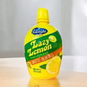 레이지 레몬주스 200ml 5개 하이볼 레몬즙 농축액클렌즈 에이드 레몬수 착즙 레몬 솔리몬 엑기스 추천 쥬스