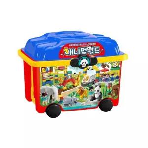 유치원 공감각 블럭놀이 애니멀월드 182 완구선물 조립장난감