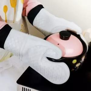 내열장갑 그레이 냄비 오븐 실리콘 주방 롱오븐 부엌 베이킹 전자렌지