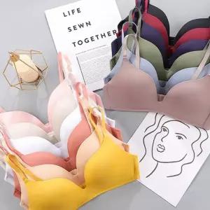 리얼실루엣 +팬티세트 속옷 이너웨어 삼각 언더브라 브래지어 브라탑 튜브탑