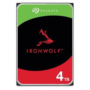 [미국배송] RAID 네트워크 연결 스토리지 구조 서비스를 위한 SEAGATE IRONWOLF 4TB NAS 내장 하드 드라이브 CMR 3.5인치 SATA 6GB/S 5400RPM 64MB 캐시(ST4000VNZ06/006)