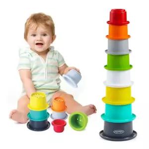 컵쌓기유아완구 아기 감각발달 장난감