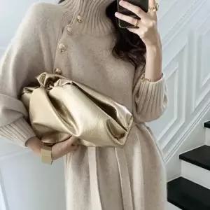 겨울 원피스 겨울롱원피스 터틀렉 니트원피스 결 (WFKDY6B)