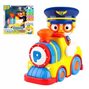 뽀로로 동요 반짝 LED 불빛 스팀 기차 장난감 어린이날선물 트레인 완구 키즈토이