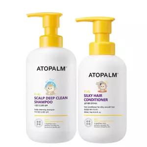 아토팜 키즈 스칼프 딥 클린 샴푸 460ml플러스키즈 실키 헤어 컨디셔너 300ml