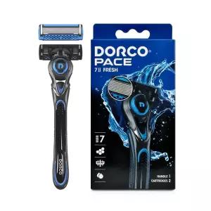 도루코 페이스 세븐 투 면도기 핸들+면도날2개 7중가정용 간편 편리 교체용 휴대용 일회용