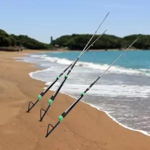 싸파 메탈릭 원투 샌드폴 낚싯대 받침대 거치대낚시용품 민물 낚시대 낚시용 대고정 대용