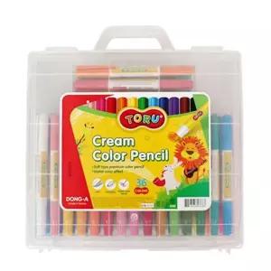 동아 크림색연필 36 토루롤링 문구 팬시 캐릭터 초등 미술 다용도 어린이