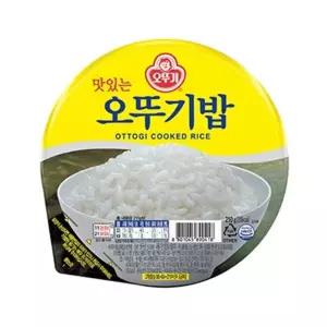 맛있는 오뚜기밥 210gx12개여행용 캠핑 간편즉석 일회용 즉석조리식품 즉석 간편