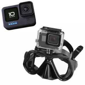 GOPRO10 호환 스노쿨링 거치대 수중촬영 고프로10다이빙마스크마운트 헬멧 액션캠 액션 소품 부품 악세사리
