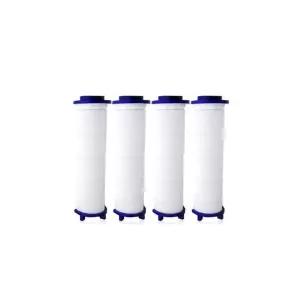 OH 큐어 정수필터 4개잔류염소제거 리필 녹물 용필터 수질개선 샤워 욕실 샤워기 비타민