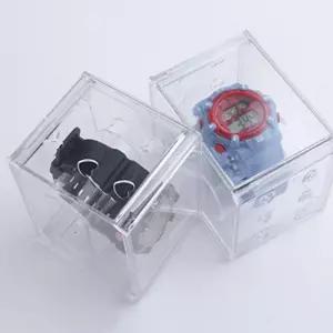 투명 아크릴 박스 손목시계 보관함 시계 장식함 2개 손목시계보관함