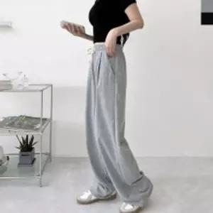 GTT K101W 여자 핀턱 와이드 트레이닝 팬츠여성운동바지 트레이닝복 여성용 용바지