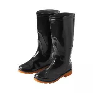 남성 롱작업장화 (270mm 블랙) DK96용 고무 낚시용 시장 PVC 안전 텃밭 여름 갯벌