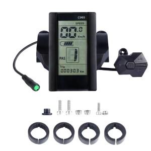 호환 BaFang 전기 보조 자전거 계측기 모델 C965 BBSHD 02B 8FUN G340 Mid Motor에 적용 가능한 UART 프로