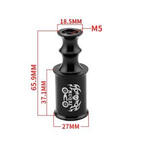 호환 1PC 퀵 릴리스 라이트 홀더 허브 브래킷 MTB 도로 자전거 전면 바퀴