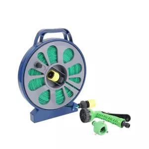 릴호스 15M 휴대용 스프레이건 포함 20M 50M 10M 물호스 베란다10M 고압분사기 30M