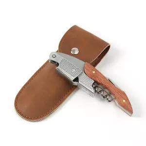 PrimeBulk 이지 로즈우드 와인오프너(케이스 포함)따게 따개 오픈 코르크 병따개