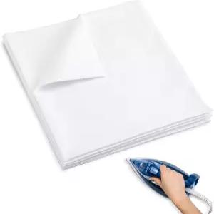 HunnmingRe 24 x 인치 원단 다림질용 순면 프레스 천 4 개 의류 바느질 및 다림질 시어 프로텍터 도구