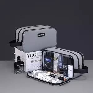 히키스 여행 골프 라운딩 헬스장 3단수납 방수 파우치 zma7+7tNi