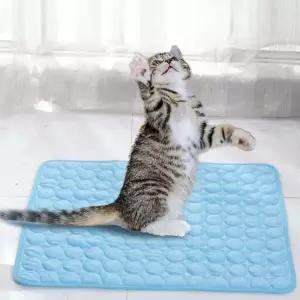 온모어 고양이 강아지 쿨 매트 냉감 패드 방석 애견 여름 쿨링 아이스 반려 XS S 동물 링매트 링방석