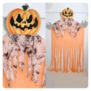 (PW) 할로윈커튼형장식(소형)호박수술 파티 파티용 파티품 꾸미기