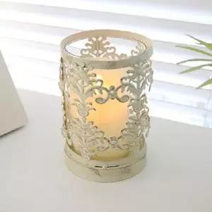 쉐비 빈티지 원통(2size)크리스탈촛대 캔들홀더 라이트 앤틱 인테리어소품샵 집꾸미기 들이선물 인센스