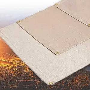 방염천 포바베큐매트 화로 화롯대 화로대 방염포 불멍 불멍깔개 캠핑포 소방담요 방화포 화목난로받침대 불