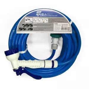 세차 호스 20M 물호스 베란다 청소 분사기 매직 정원 물릴 세트 청소스 마당