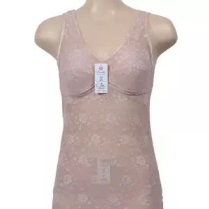 쟈가드 망사 통풍 플라워패턴 노와이어 브라런닝이어 엄마 30대속옷 30대여성 가벼운착용감 캡나시 어깨편