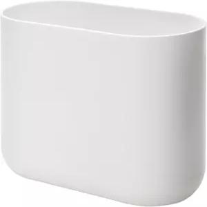 디자인 작은 슬림 플라스틱 욕실 쓰레기통 침실 사무실 책상 기숙사 흰색