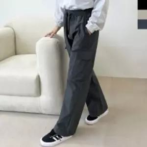 GBB BN22 여자 카고 와이드 밴딩 팬츠 빅사이즈트레이닝복 여성운동바지 트레이닝 카고밴 여성용 용바지