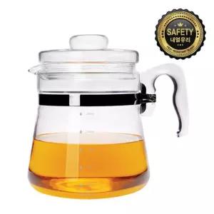 이탈리아노 약탕기 3L 유리 주방 주전자 다기능 내열