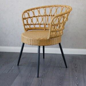 등나무 라탄 의자 야외 라운지 리클라이너 북유럽디자인 여름방학 방수 바닷가 리조트