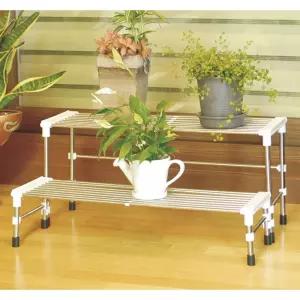 화분 정리대 2단 인테리어 진열대 선반 받침대 다이