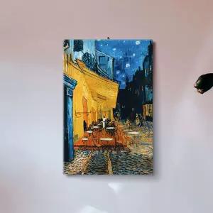 고흐 밤의카페테라스 명화 인테리어 그림 아크릴 액자소품 벽장식 작품 선물용 집들이 개업 액자 걸이품