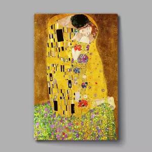 구스타프클림트 키스 명화 인테리어 그림 아크릴 액자소품 벽장식 작품 선물용 집들이 개업 액자 걸이품